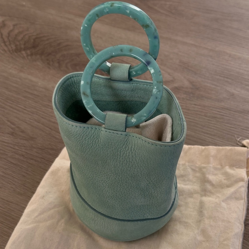 Simon miller leather handle mini bag